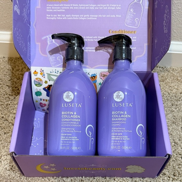 Luseta Other - Luseta biotin and collagen Shampoo and Conditioner Set